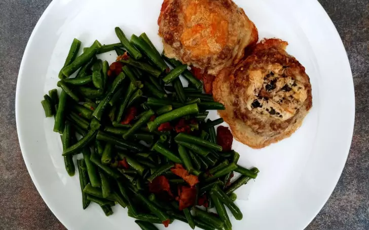 MASOVÉ KOŠÍČKY plněné NIVOU a SYREČKY