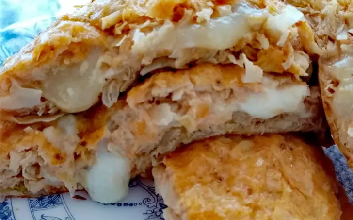 Zelňáky plněné mozzarellou a olomouckým tvarůžkem