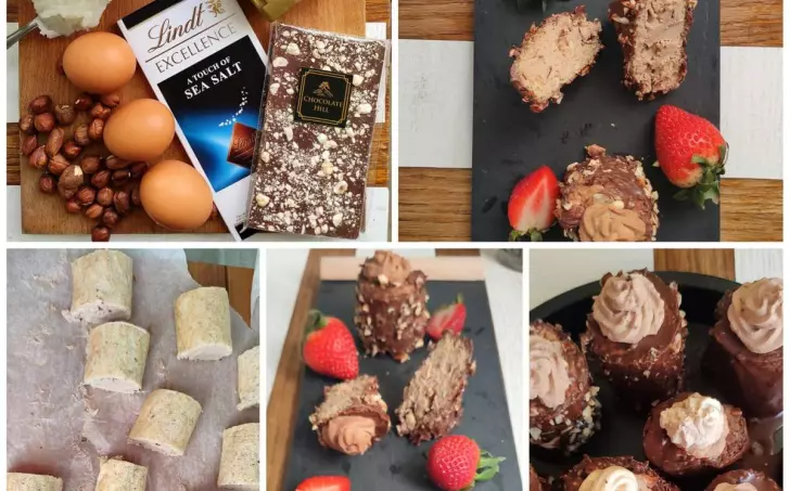 Ferrero miniroládky (válečky, soudky, svíčky?)