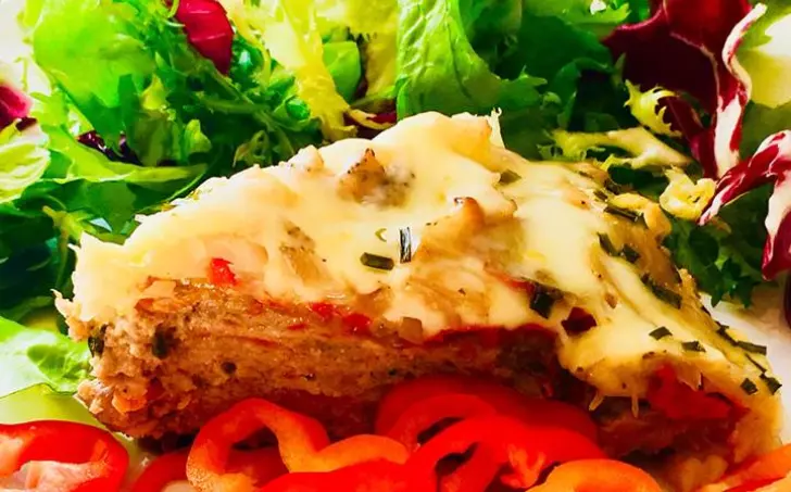 Zelenino-masový koláč - nízkosacharidový