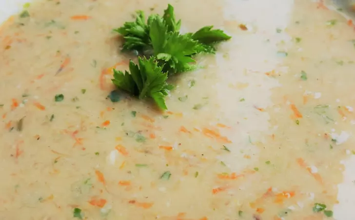 Rybí polévka z mlíčí