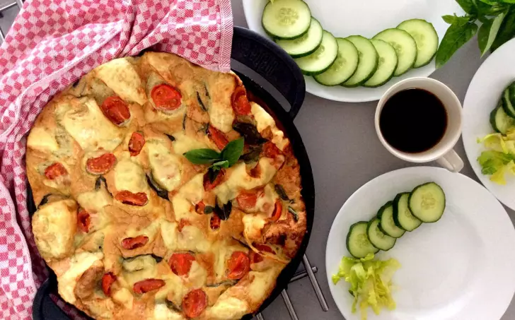 Slaný dutch baby pancake