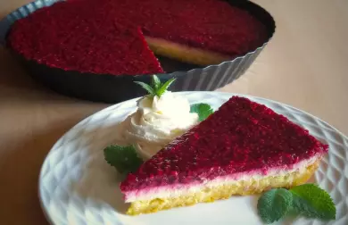 Malinový koláč - LC