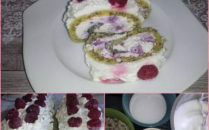 KOKOSOVÁ ROLÁDA - nízkosacharidová