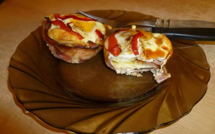 Slané muffiny - nízkosacharidové