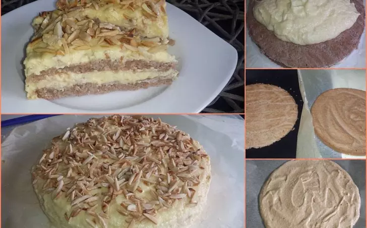 ŠVÉDSKÝ MANDLOVÝ DORT low carb