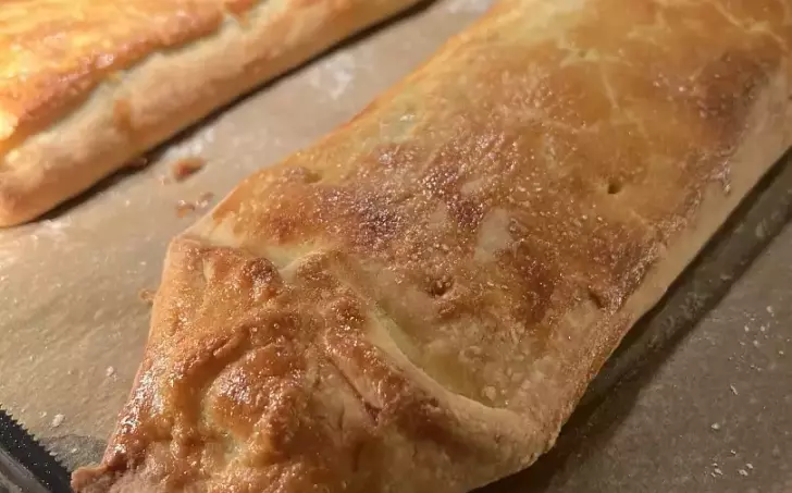 Bezlepkový štrúdl z tvarohu