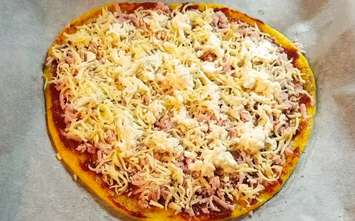 PIZZA z lupinové mouky - LC