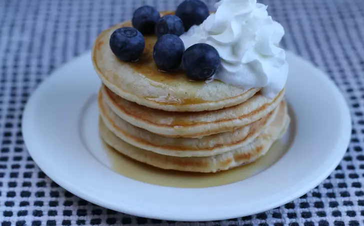 Low carb kokosové lívance