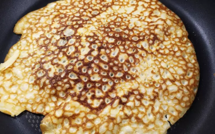 Snadné těsto na low carb palačinky z mascarpone