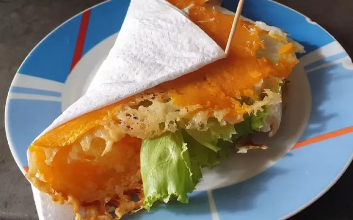 WRAP z máslové dýně