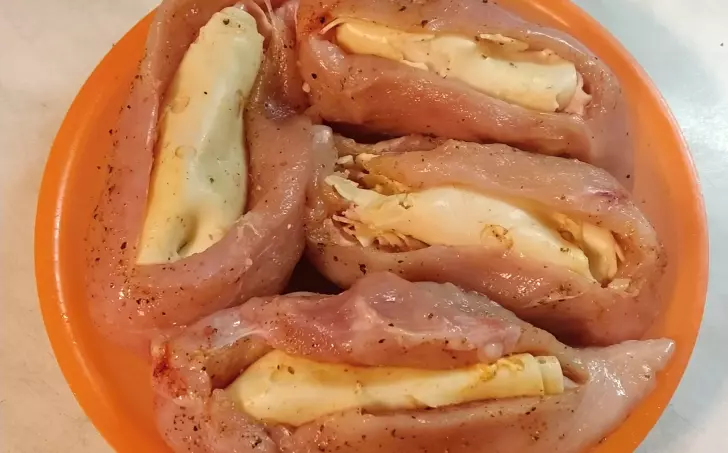 Plněné kuřecí kapsy - LC