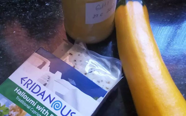 Halloumi na ghí s fazolkami a cudlema - LC