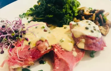 Hovězí jazyk s pepřovou omáčkou - LC