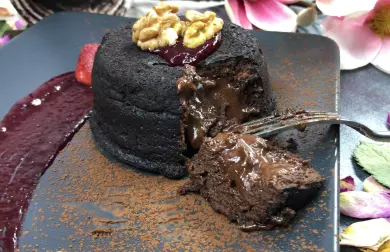 Čokoládový FONDÁN!! Low Carb Dezert