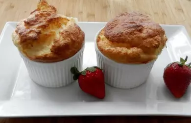 Nadýchané kokosové suflé