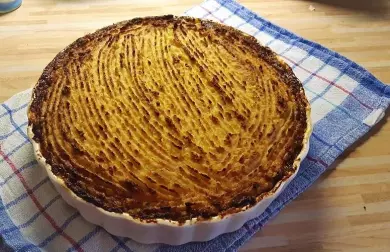 Koláč s hovězím masem