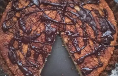 Kokosový koláč s čokoládou - LC