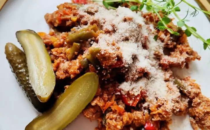 "Srbské nerizoto - kapustoto"