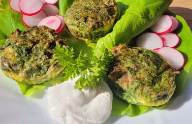 ŠPENÁTOVÉ MUFFÍNY