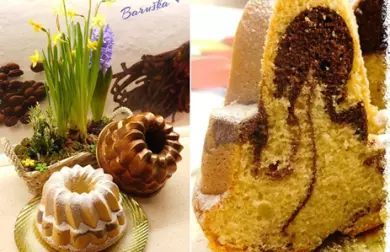 Bábovka s likérem /malá průměr formy 19cm/