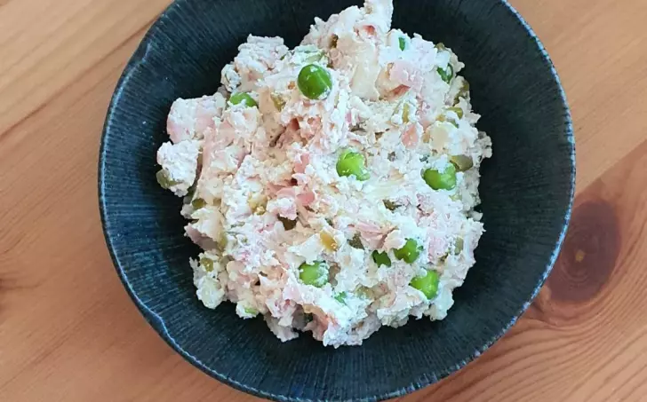 Pařížský salát (zdravější verze)