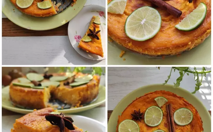 Podzimní dýňový cheesecake - LC