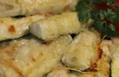 Cuketa s parmazánem