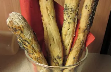 Pivní preclíky či tyčinky ze směsi na chléb třeba s teffem - bez lepku, mléka a vaj. bílku