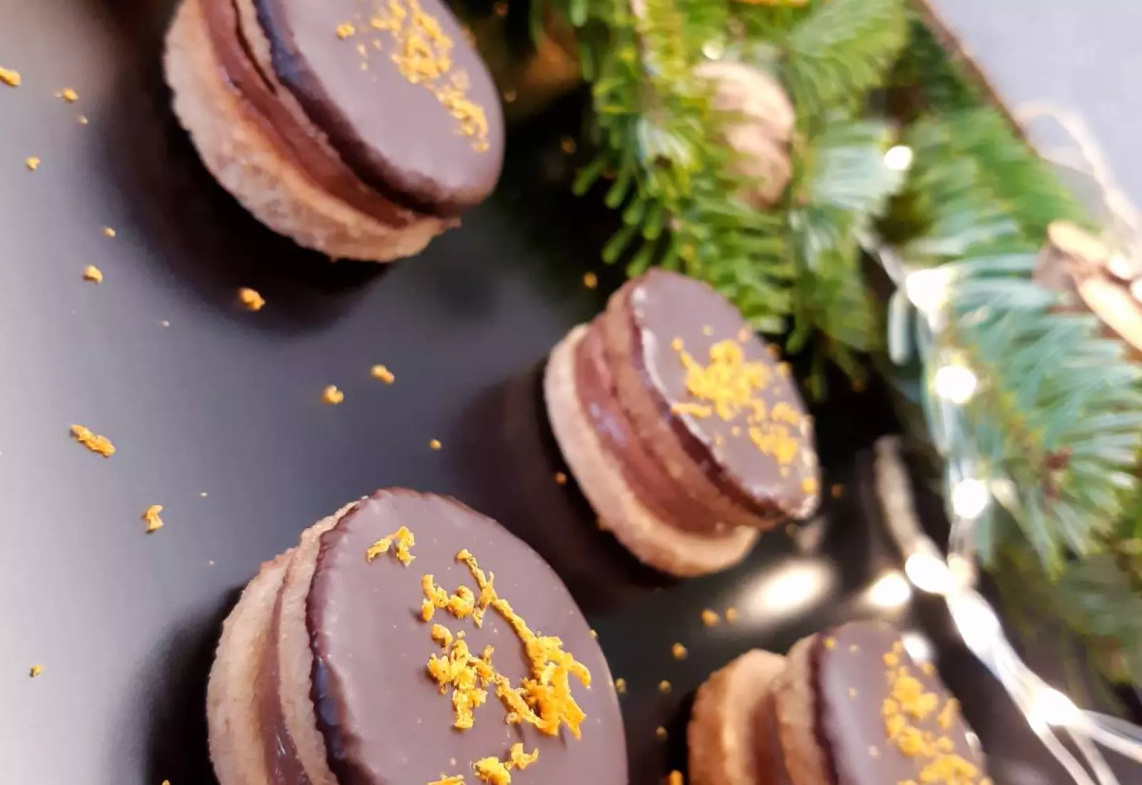 POMERANČOVÁ KOLEČKA - Low carb cukroví