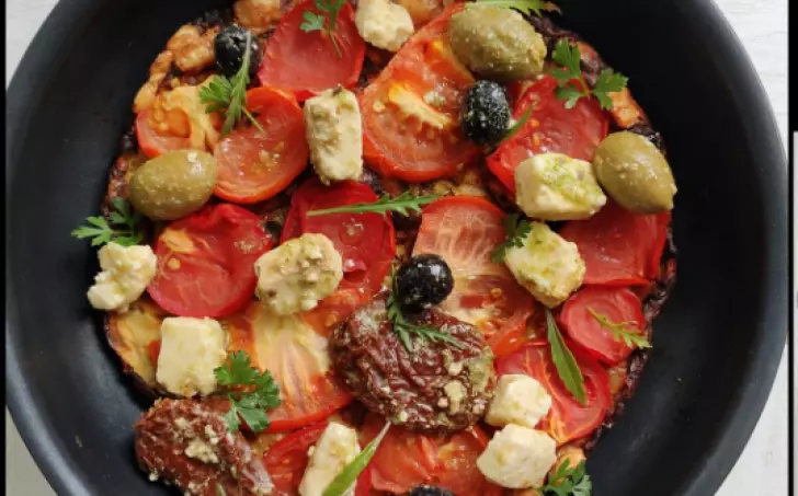 Obložená cuketová placka - LC