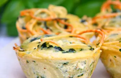 Špagetové muffiny (od 1 roku)