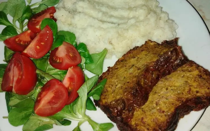 Pečená sekaná z hlívy ústřičné