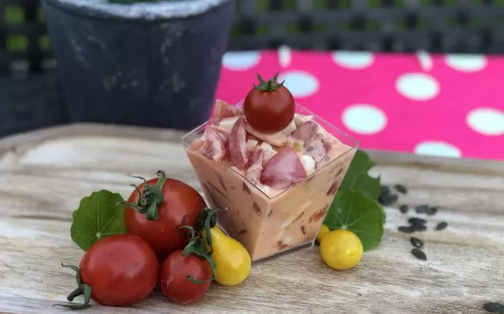 RAJČATOVÝ SALÁT!! LOW CARB Dieta!