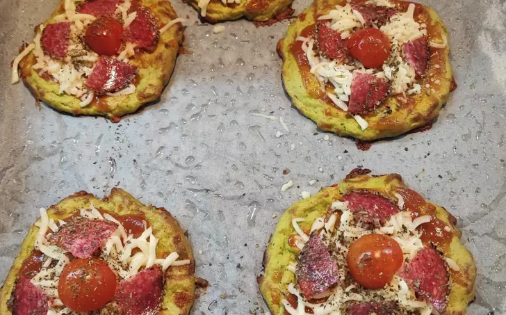 Avokádová mini pizza