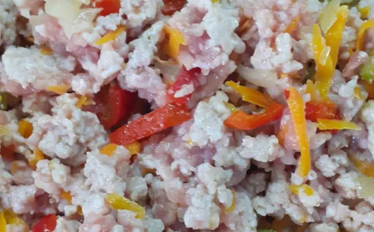 Plněná pečená kulatá cuketa