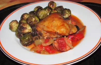 KUŘE PO BASKICKU S KAPUSTIČKAMI - LC