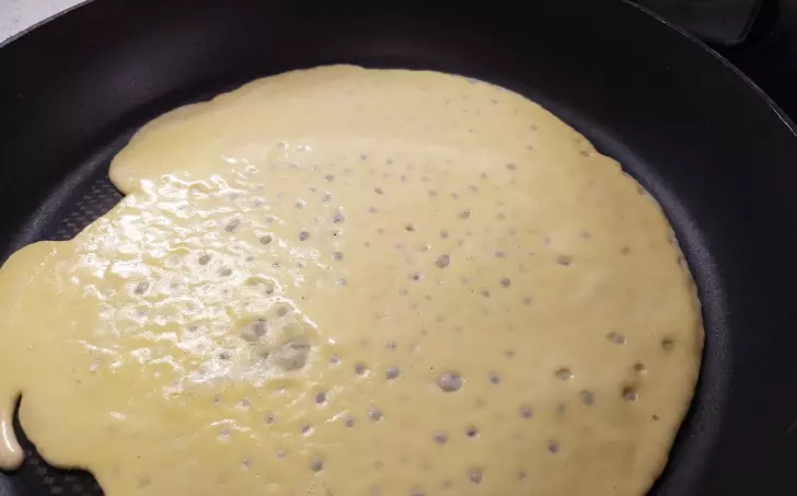 Snadné těsto na low carb palačinky z mascarpone